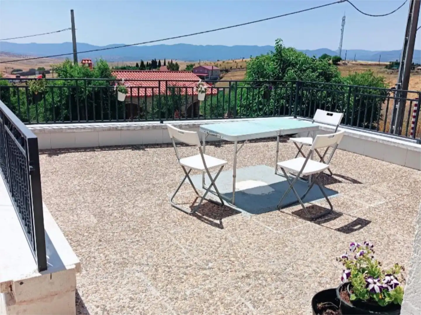 Houses for sale in Plaza del Pilar, Hinojosas de Calatrava Terrace of Houses for sale in Hinojosas de Calatrava with Air Conditioner, Private garden and Terrace
