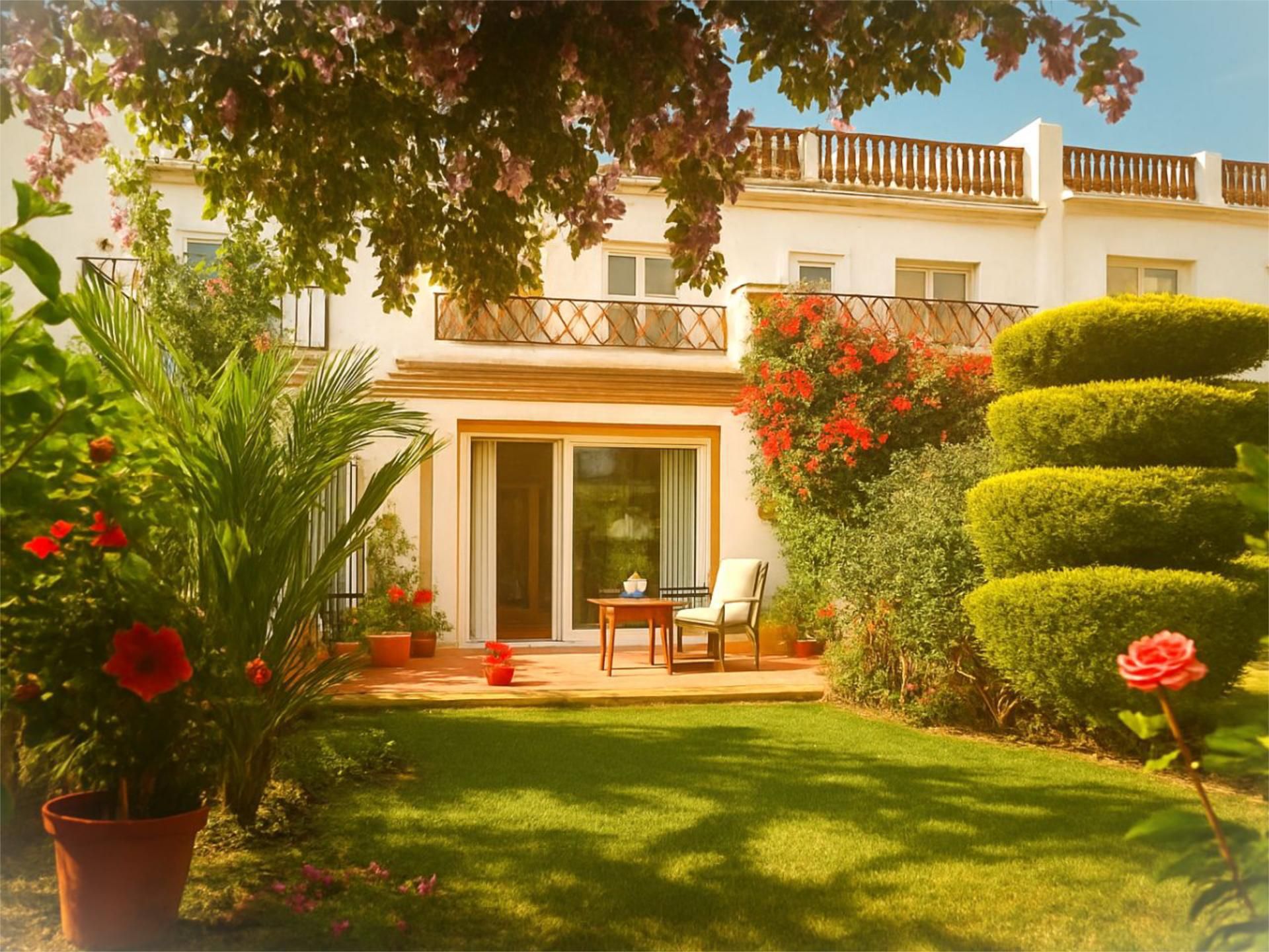 Garden of Flat for sale in Alhaurín de la Torre  with Air Conditioner, Heating and Private garden
