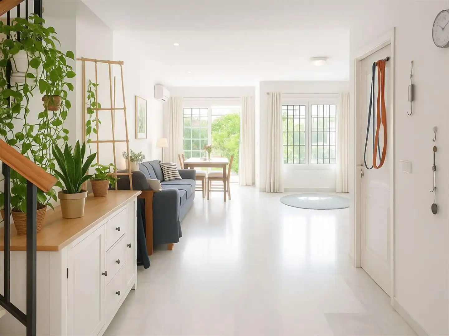 Wohnung zum Verkauf in Avenida General Caffarena, 32, Buenavista - Lauro Golf Wohnzimmer von Wohnung zum Verkauf in Alhaurín de la Torre mit Klimaanlage, Heizung und Privatgarten