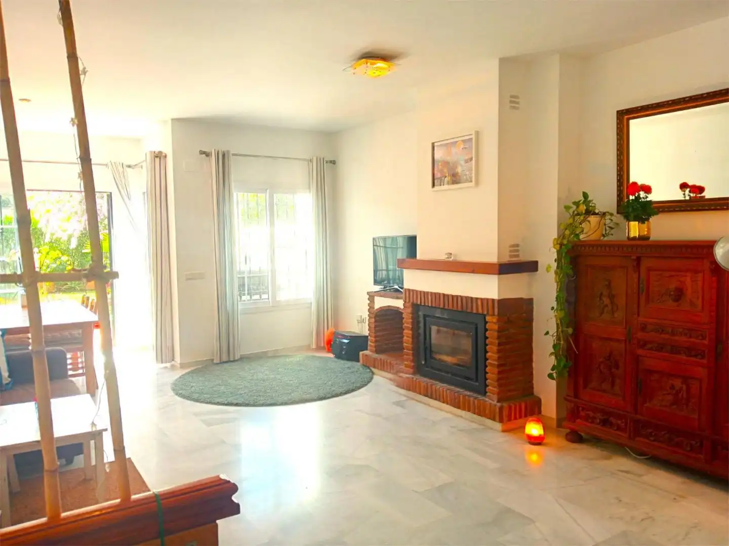 Wohnung zum Verkauf in Avenida General Caffarena, 32, Buenavista - Lauro Golf Wohnzimmer von Wohnung zum Verkauf in Alhaurín de la Torre mit Klimaanlage, Heizung und Privatgarten