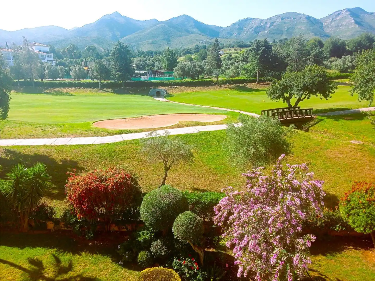 Wohnung zum Verkauf in Avenida General Caffarena, 32, Buenavista - Lauro Golf Garten von Wohnung zum Verkauf in Alhaurín de la Torre mit Klimaanlage, Heizung und Privatgarten