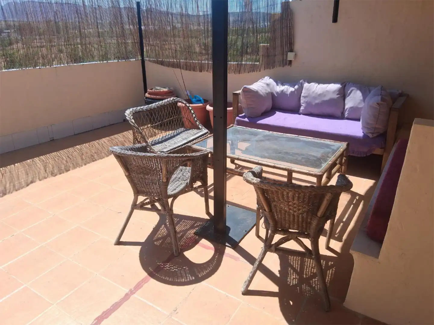 Casa o xalet en venda a Calle Santiago Apóstol, 27, Algueña Terrassa de Casa o xalet en venda en Algueña amb Aire condicionat, Jardí privat i Parquet