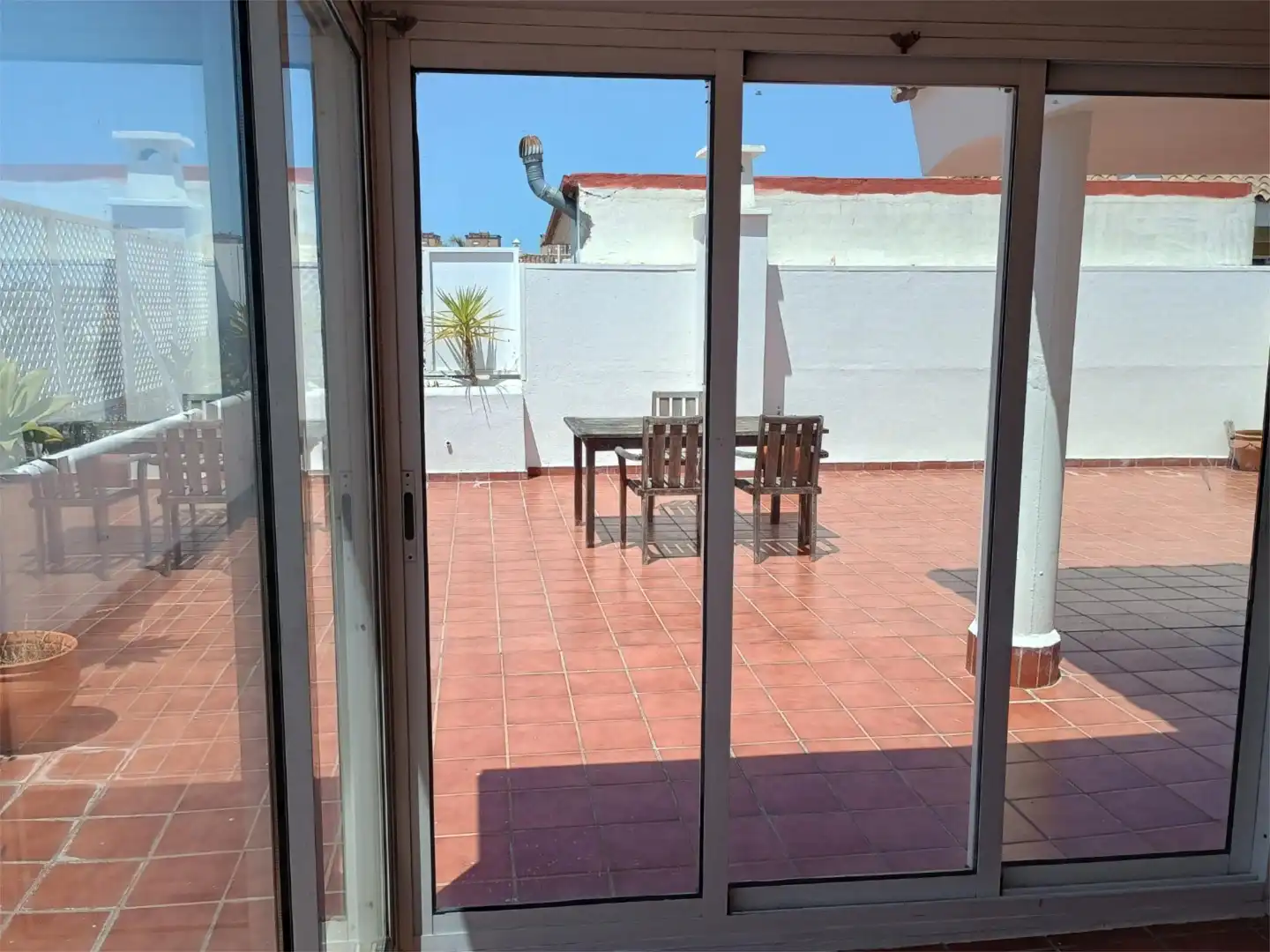 Attic for sale in Avenida Alcalde Jesús Mantaras, 7, Chapín - Campus Universitario - Navinco Terrace of Attic for sale in Jerez de la Frontera with Air Conditioner, Terrace and Swimming Pool