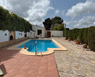 Piscina de Casa adosada en venda en Teulada amb Calefacció, Jardí privat i Terrassa