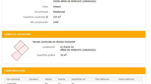 Foto 4 de Casa adosada en venda a Calle el Brinco, 5, Añón de Moncayo, Zaragoza