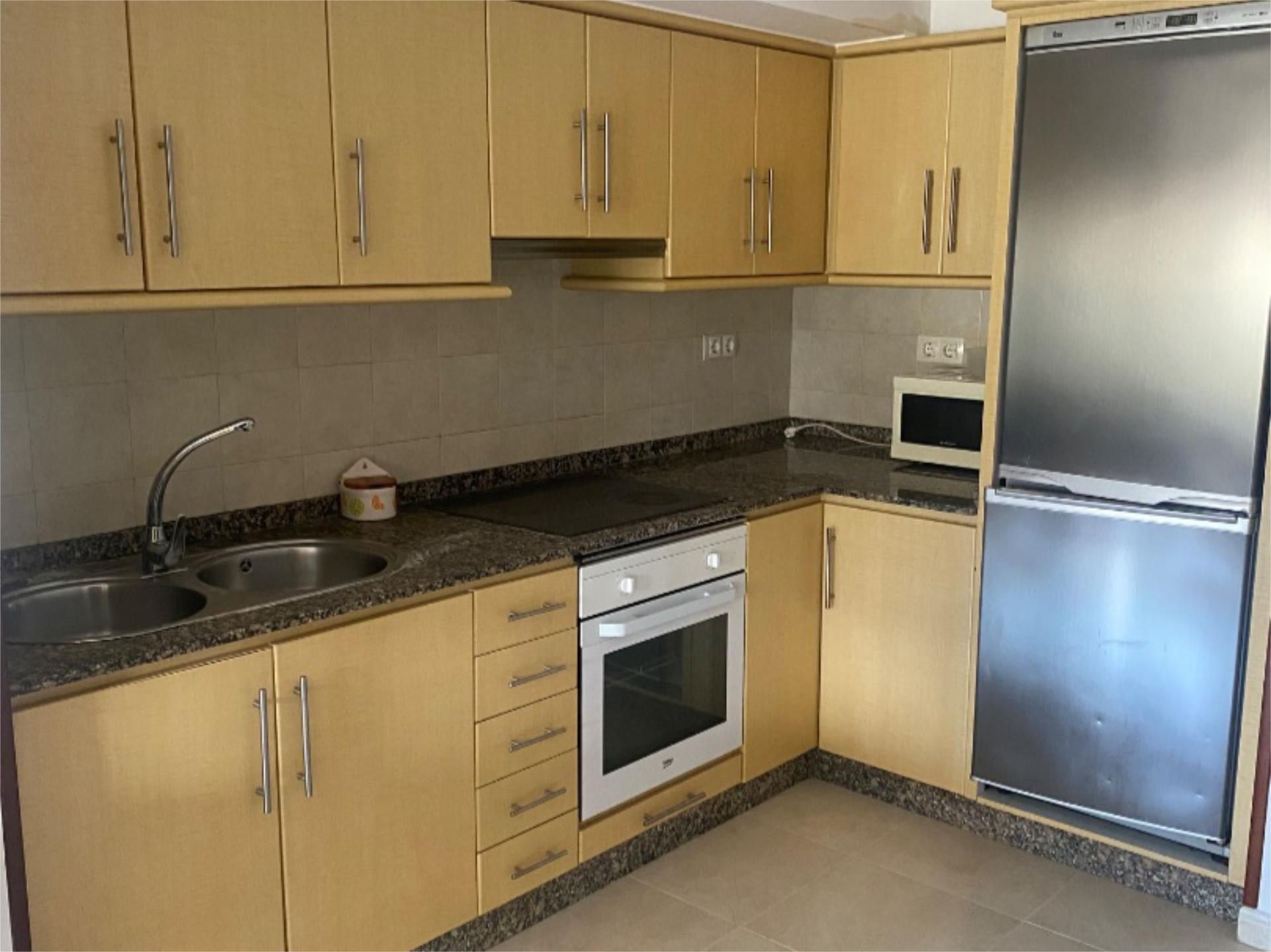 Kitchen of Apartment to rent in Viveiro  with Heating, Parquet flooring and Furnished