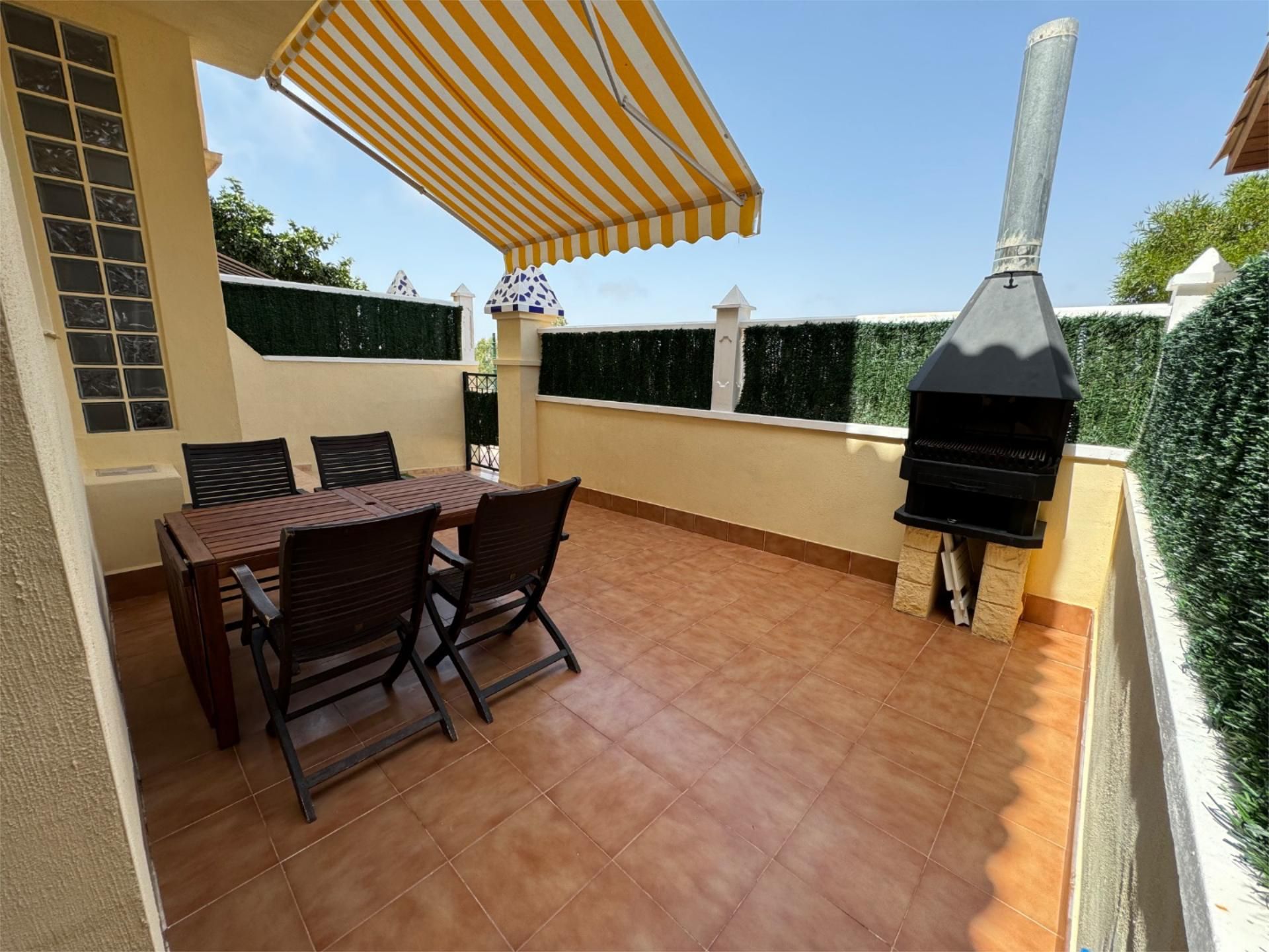 Terrassa de Casa adosada de lloguer en Santa Pola amb Aire condicionat, Terrassa i Piscina