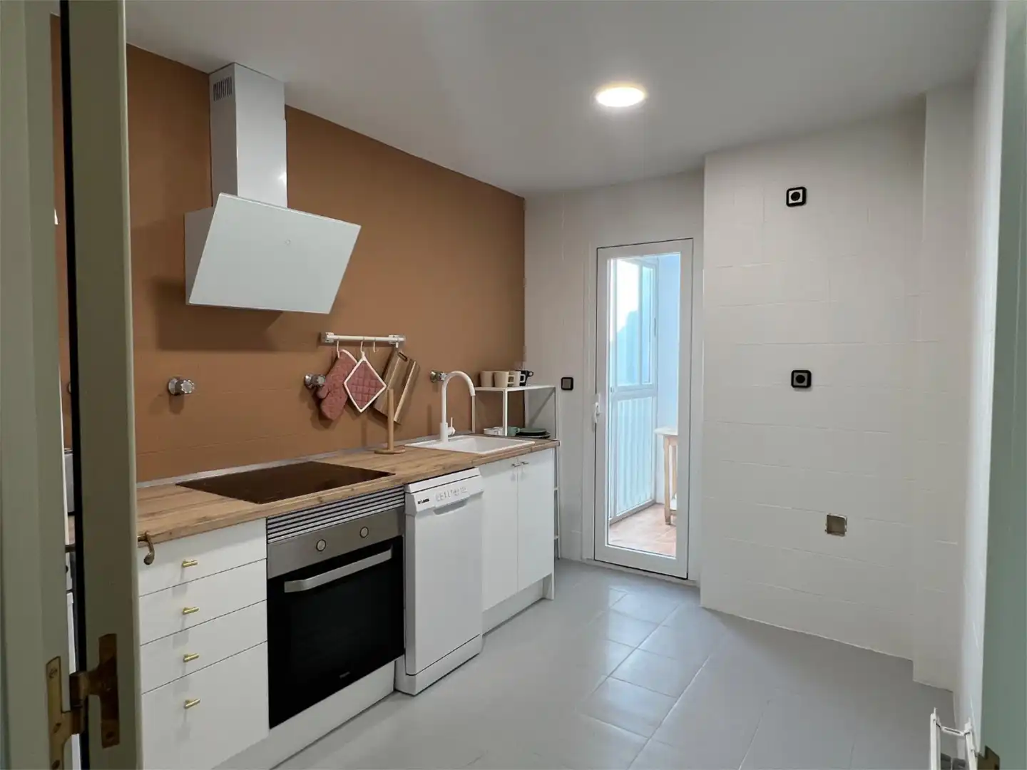 Piso en venta en Centro Cocina de Piso en venta en Soria Capital con Calefacción, Parquet y Terraza