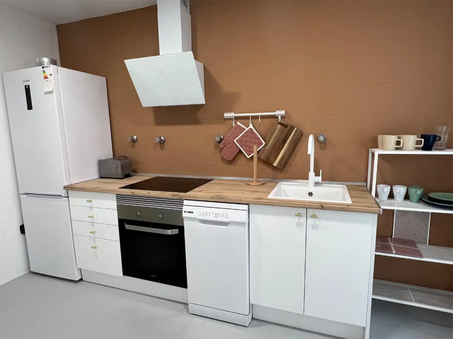 Piso en venta en Centro Cocina de Piso en venta en Soria Capital con Calefacción, Parquet y Terraza