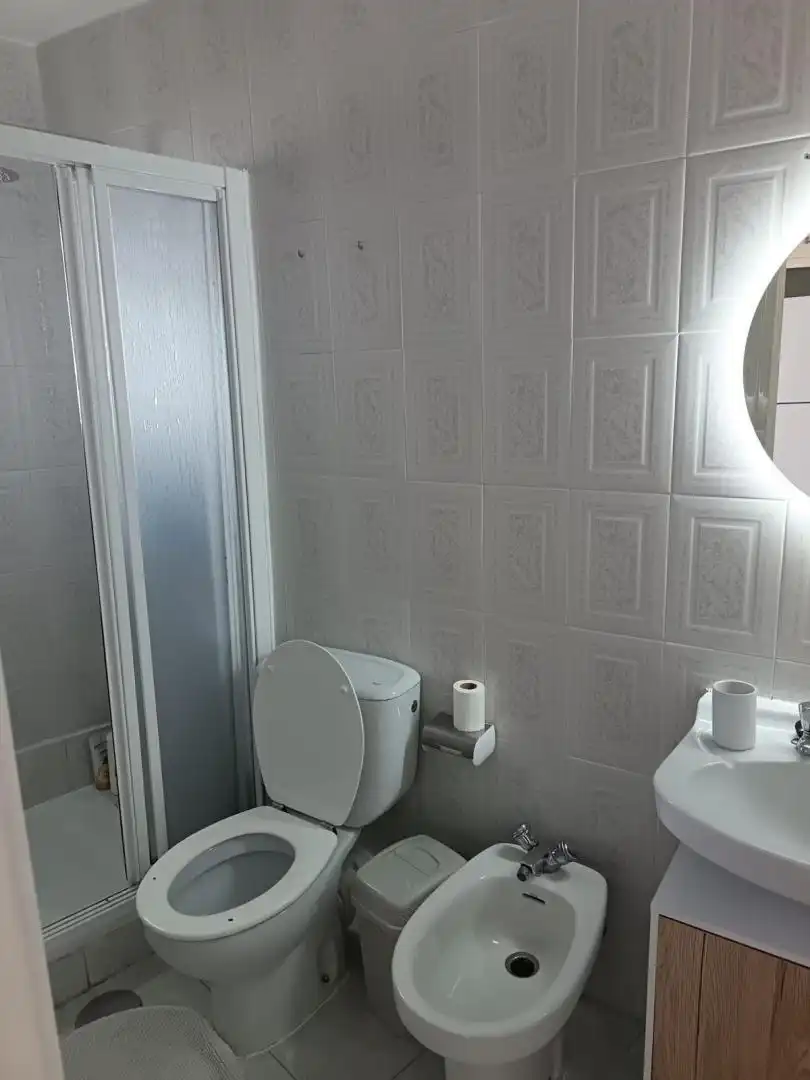 Bathroom of Flat for rent in Mazagón  with Parquet flooring, Terrace and Furnished