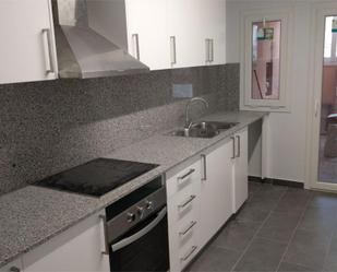 Kitchen of Flat to rent in Girona Capital  with Heating, Terrace and Furnished