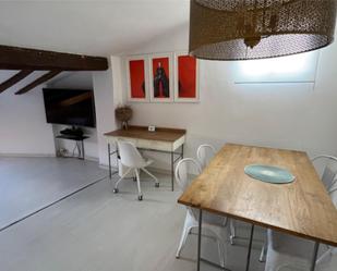 Menjador de Àtic de lloguer en  Zaragoza Capital amb Aire condicionat, Calefacció i Parquet