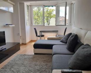 Living room of Flat to rent in  Madrid Capital  with Air Conditioner