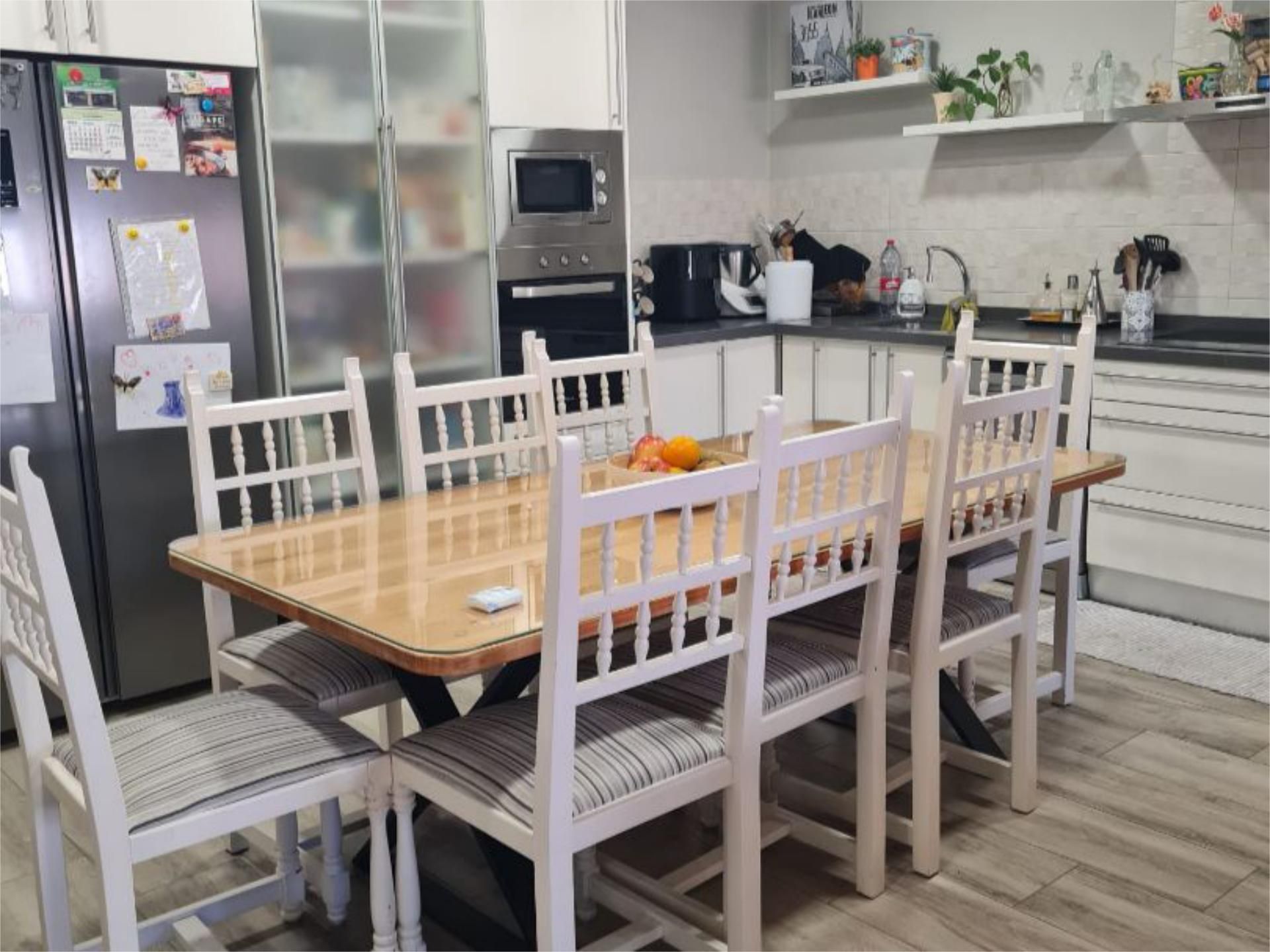 Dining room of Single-family semi-detached for sale in Valdepeñas  with Air Conditioner, Heating and Private garden