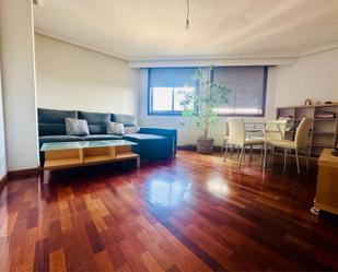 Sala d'estar de Pis de lloguer en Ourense Capital  amb Calefacció, Parquet i Moblat