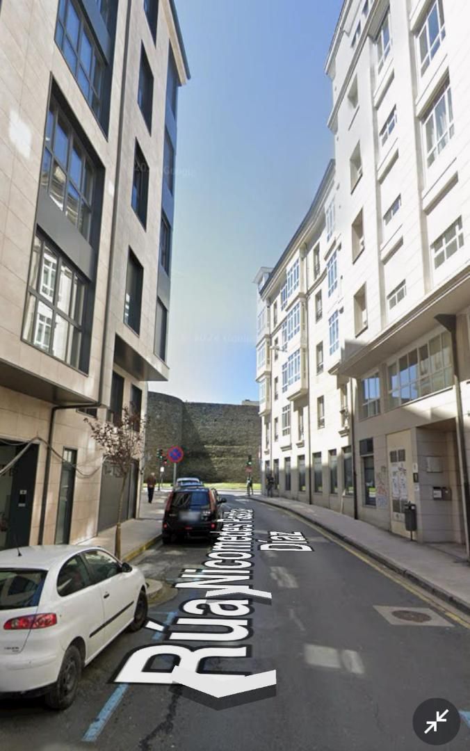 Vista exterior de Garatge en venda en Lugo Capital