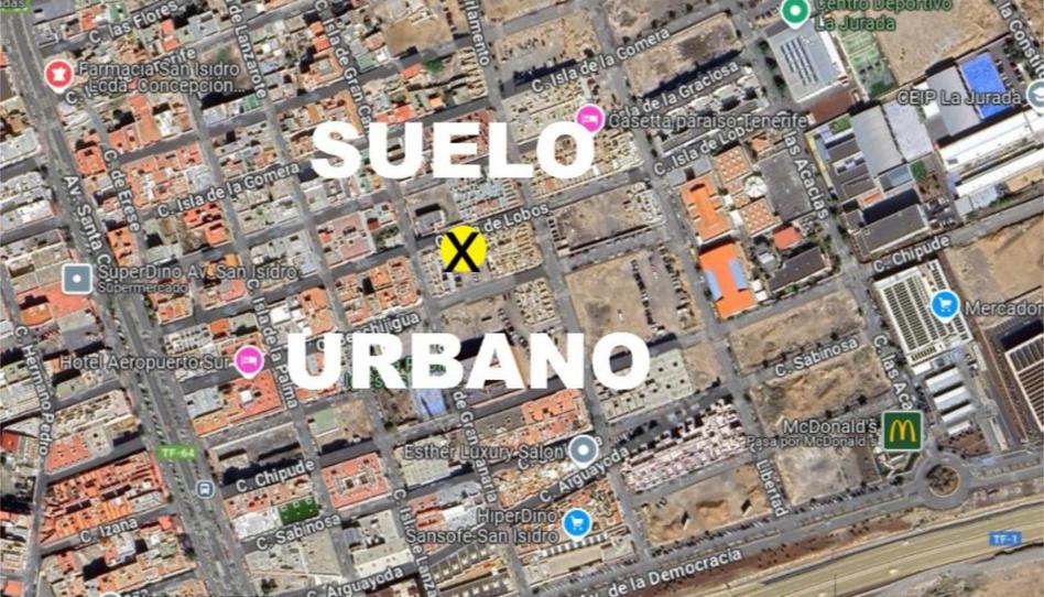 Foto 1 de Urbanitzable en venda a Calle Isla de Lobos, 28, San Isidro, Santa Cruz de Tenerife