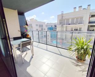 Terrace of Flat to rent in Elche / Elx  with Air Conditioner, Heating and Parquet flooring