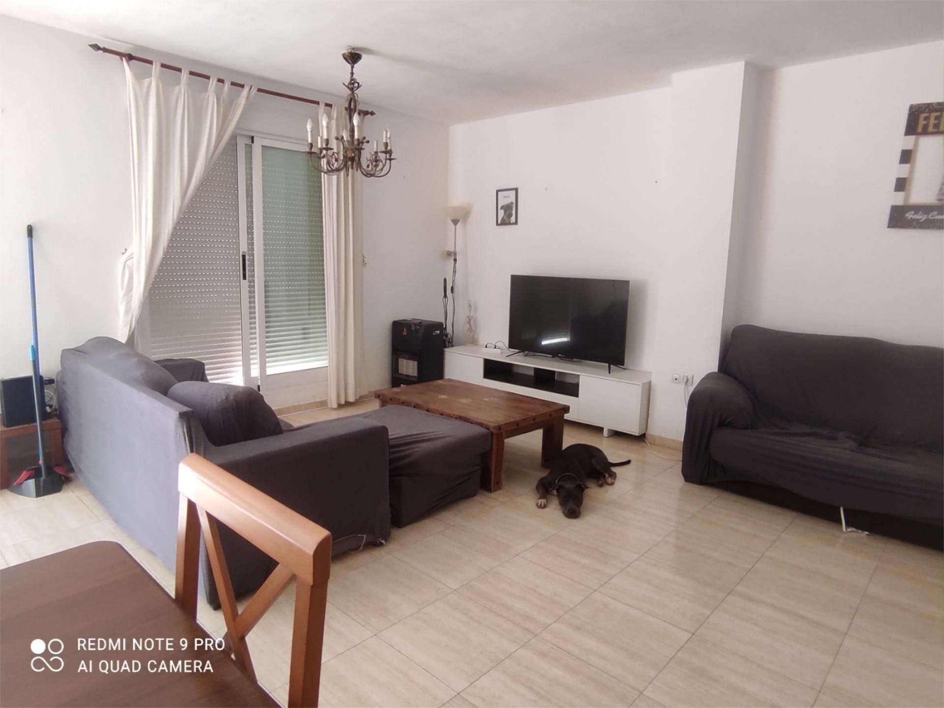 Sala d'estar de Pis per a compartir en Burriana / Borriana amb Terrassa, Moblat i Forn