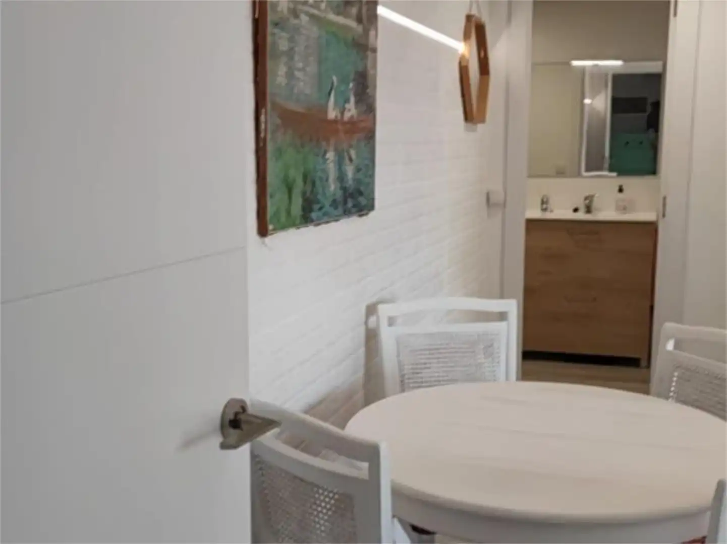 Comedor de Piso de alquiler en Benidorm con Aire acondicionado, Calefacción y Jardín privado