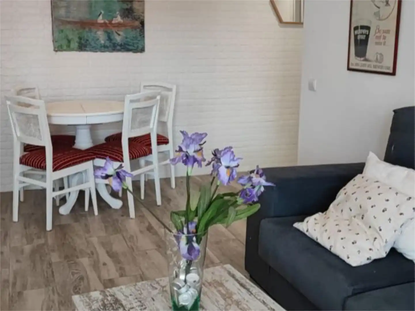 Sala de estar de Piso de alquiler en Benidorm con Aire acondicionado, Calefacción y Jardín privado