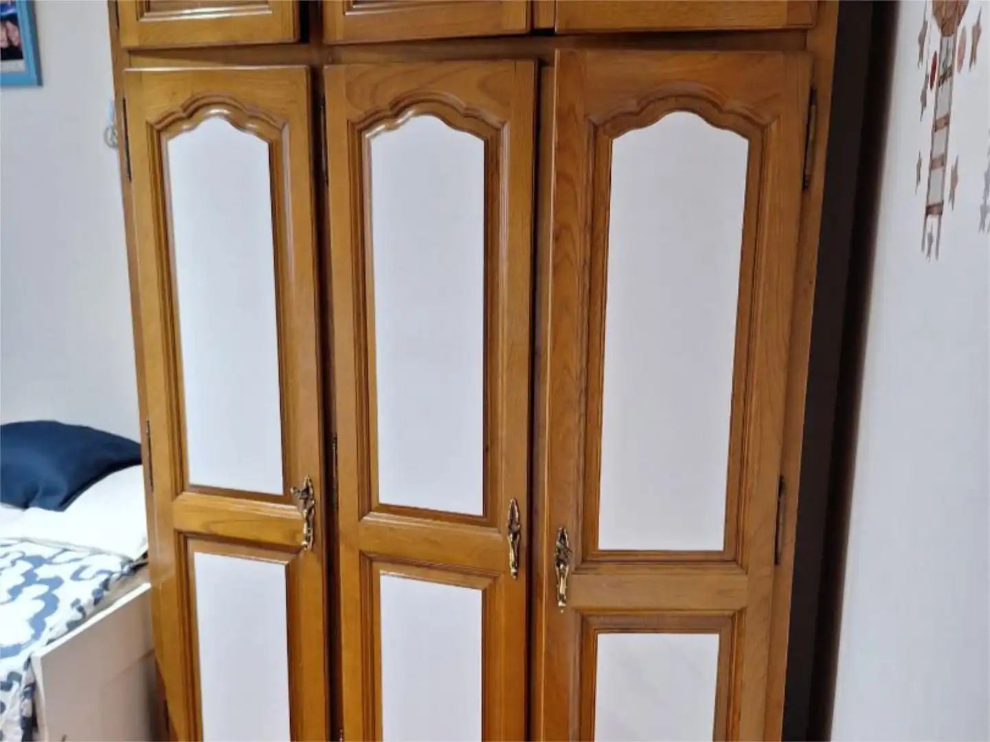 Schlafzimmer von Wohnung zur Miete in Oviedo  mit Heizung, Privatgarten und Parkett