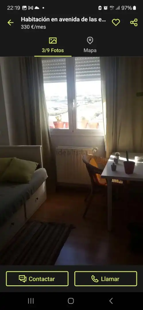 Habitación en Avenida de las Estrellas, 44, Parla Este Habitación de Piso para compartir en Parla con Calefacción, Jardín privado y Parquet