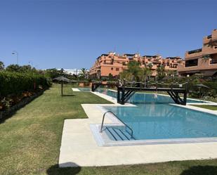 Swimming pool of Flat for sale in Estepona  with Air Conditioner, Heating and Private garden