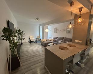 Living room of Flat for sale in  Madrid Capital  with Heating, Parquet flooring and Storage room