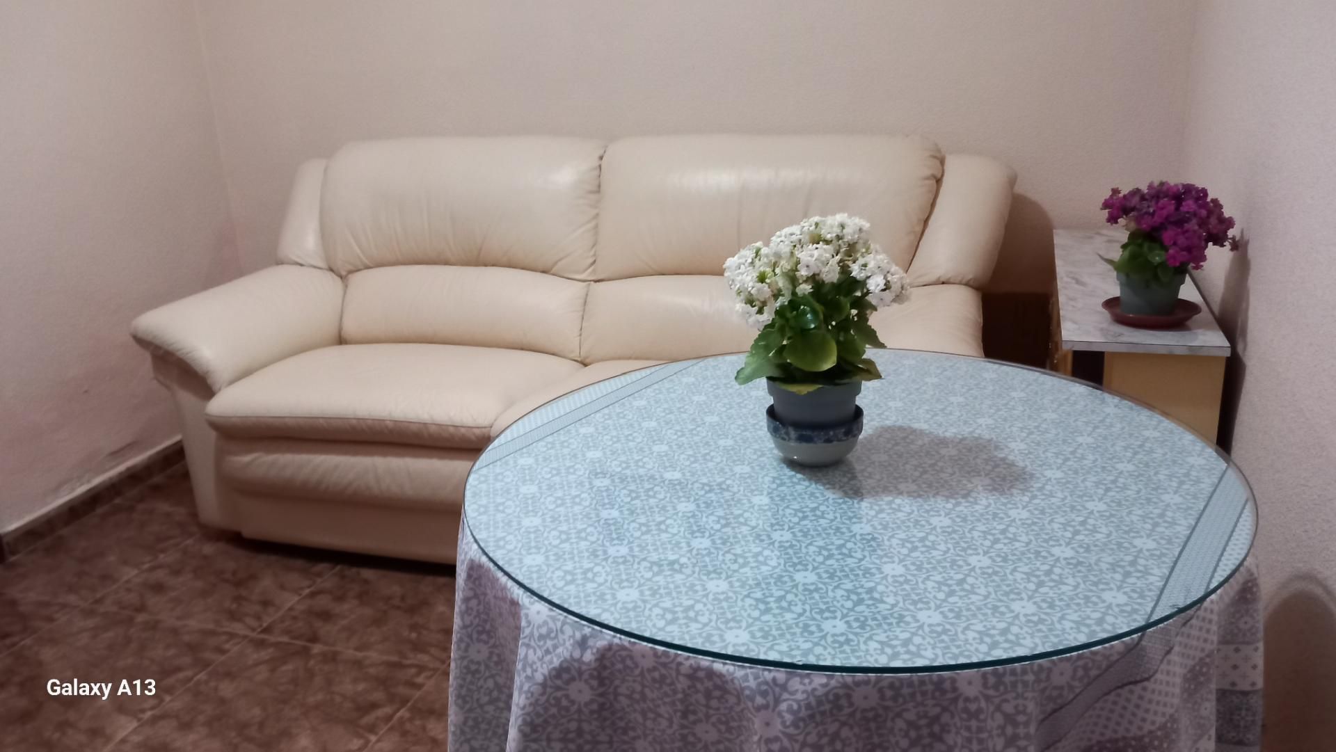 Living room of Single-family semi-detached to share in Ciudad Real Capital  with Air Conditioner, Terrace and Furnished