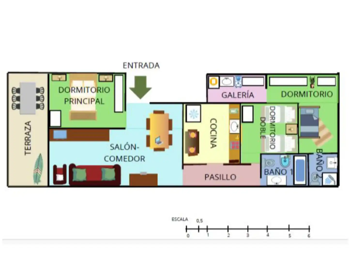 Flat for sale in Carretera les Marines Racons a Dénia, 8, Devessa - Monte Pego Flat for sale in Dénia with Air Conditioner, Heating and Private garden