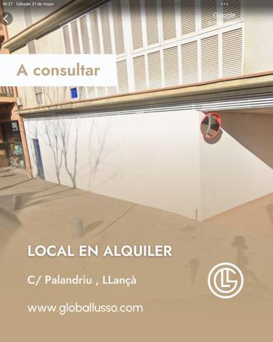 Local comercial en Alquiler en Carrer Palandriu, 10 en El Port