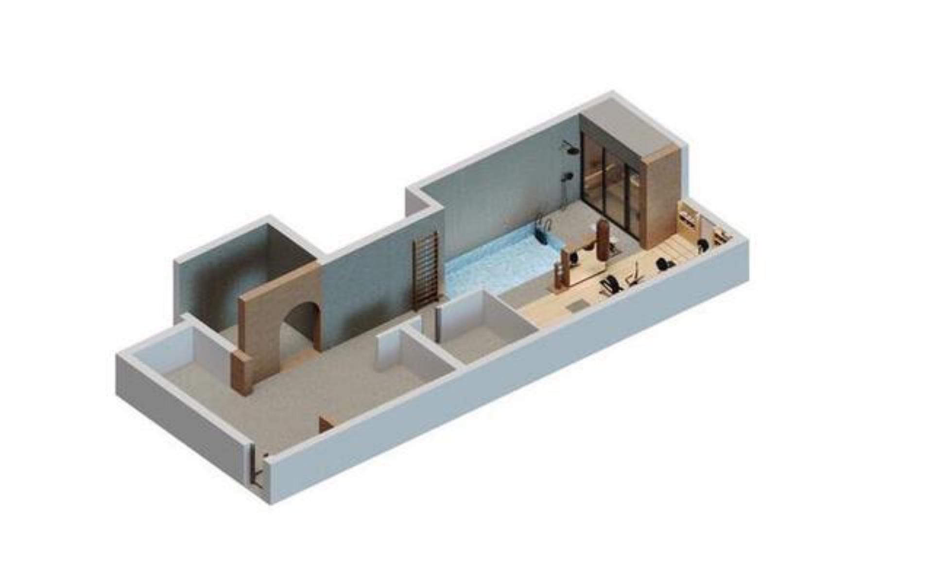 Bedroom of Loft for sale in  Barcelona Capital