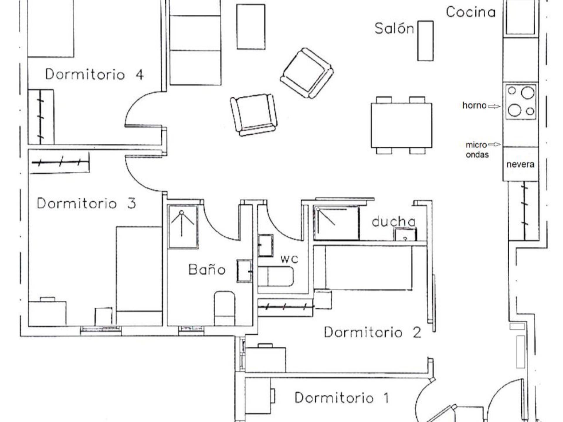 Flat to rent in  Valencia Capital  with Balcony