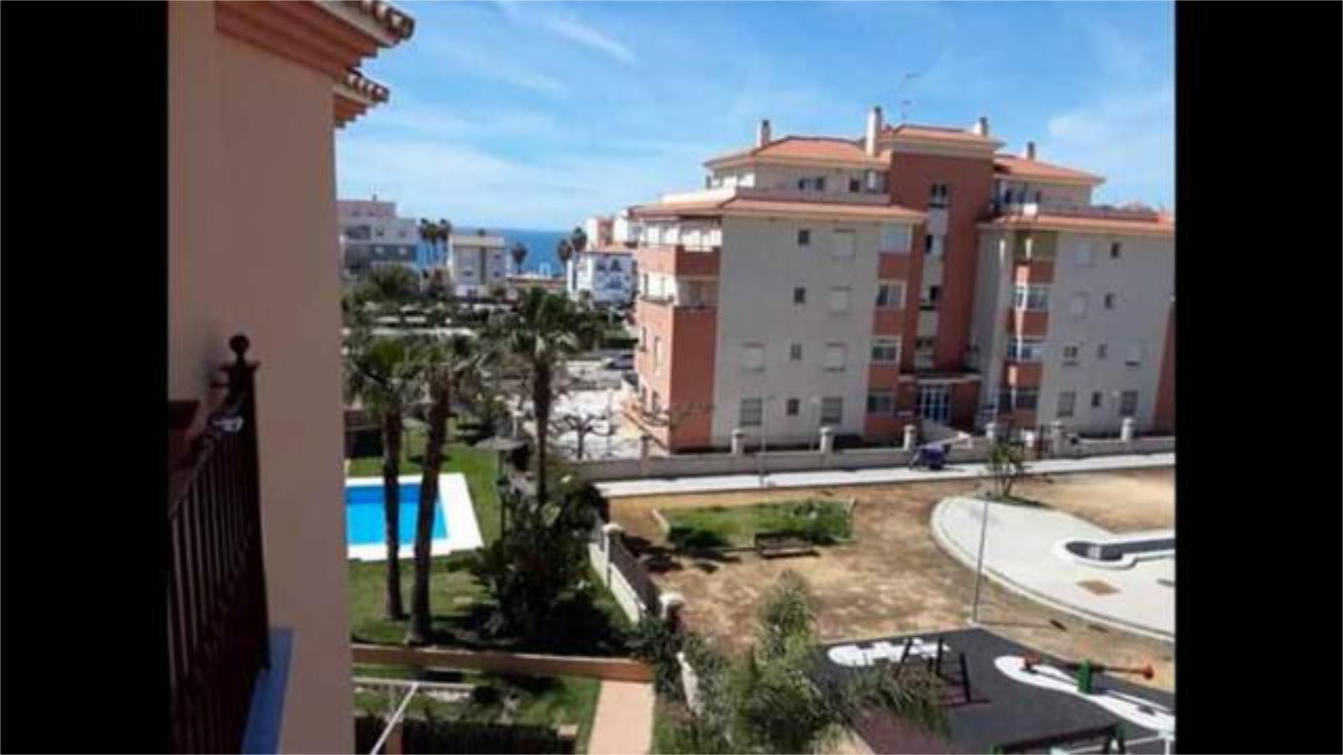 Exterior view of Flat to rent in Algarrobo  with Private garden, Terrace and Swimming Pool