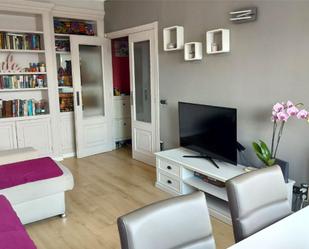 Living room of Flat for sale in  Madrid Capital  with Air Conditioner, Heating and Terrace