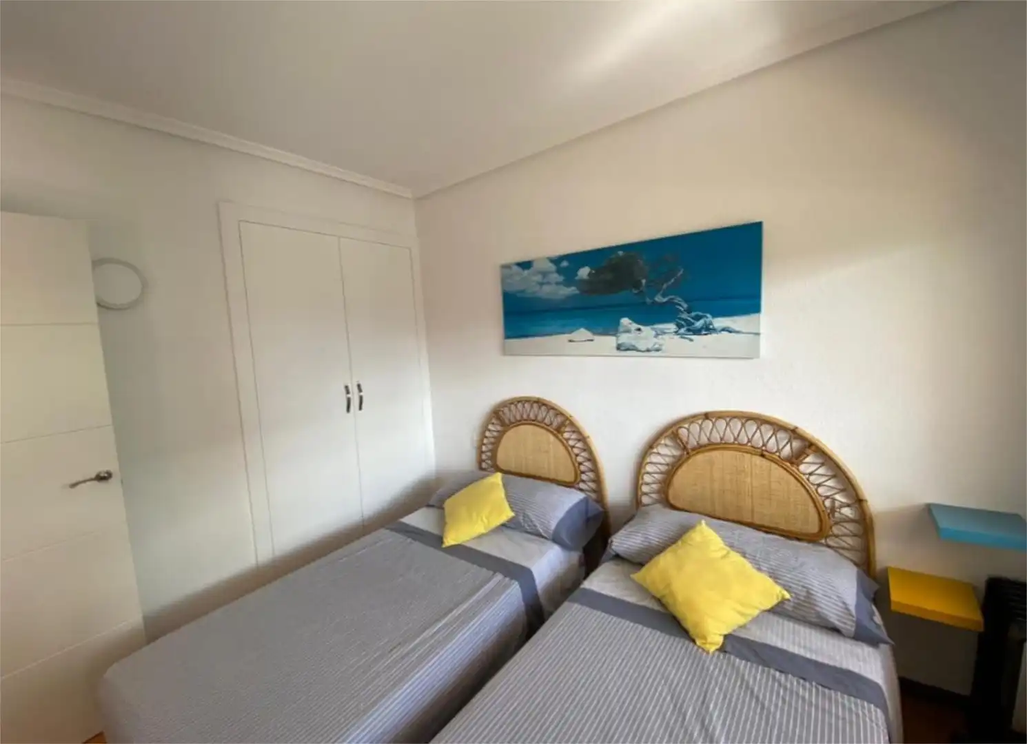 Apartments for rent in Carrer Torre Sant Vicent, 8, Torreón - La Almadraba Bedroom of Apartments for rent in Benicasim / Benicàssim with Air Conditioner, Heating and Private garden