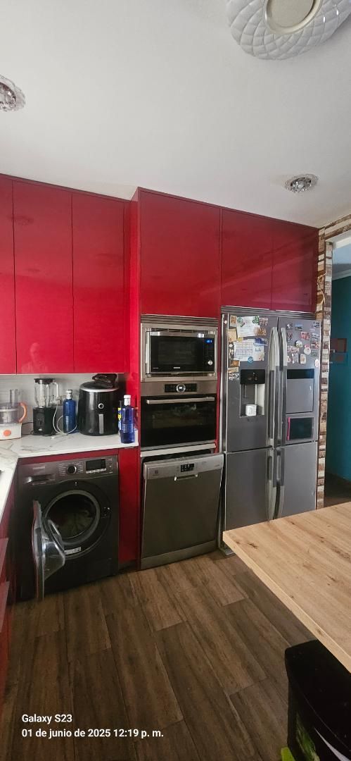 Kitchen of Flat for sale in Getafe  with Air Conditioner