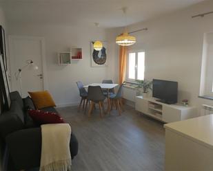 Living room of Flat to share in Salamanca Capital  with Heating, Parquet flooring and Terrace
