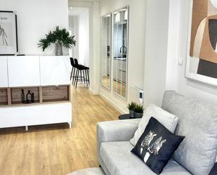 Living room of Flat for sale in Santander  with Heating, Parquet flooring and Terrace
