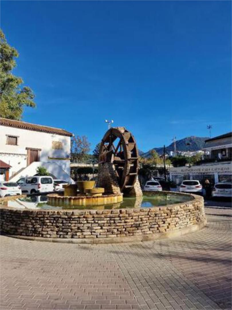 Exterior view of Flat to rent in El Bosque  with Heating, Terrace and Furnished