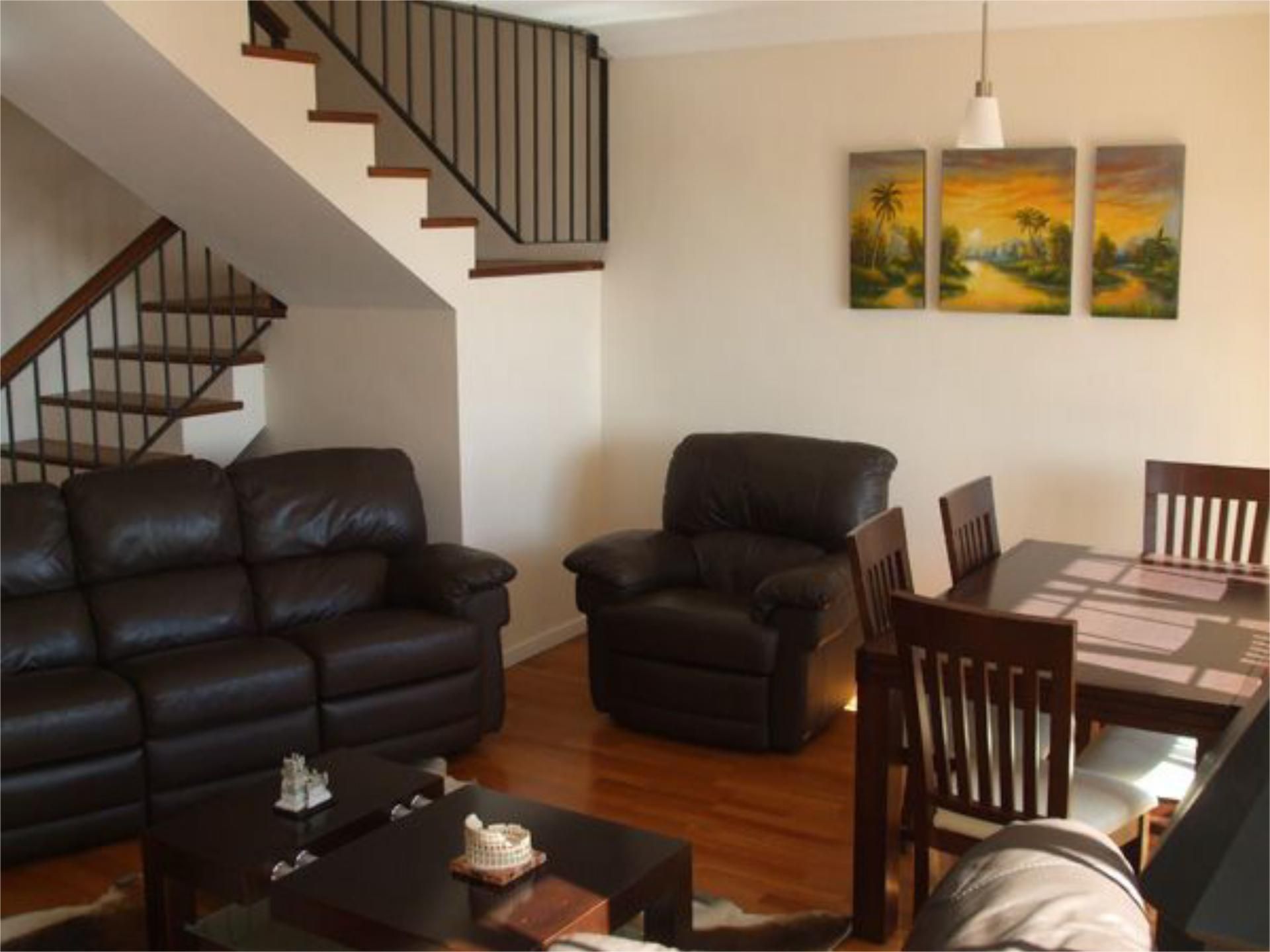 Living room of Flat for sale in San Miguel de Abona  with Air Conditioner, Private garden and Parquet flooring