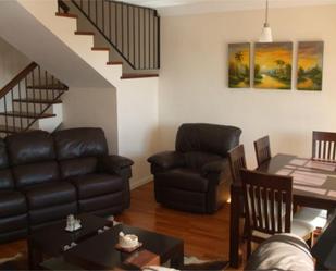 Living room of Flat for sale in San Miguel de Abona  with Air Conditioner, Private garden and Parquet flooring