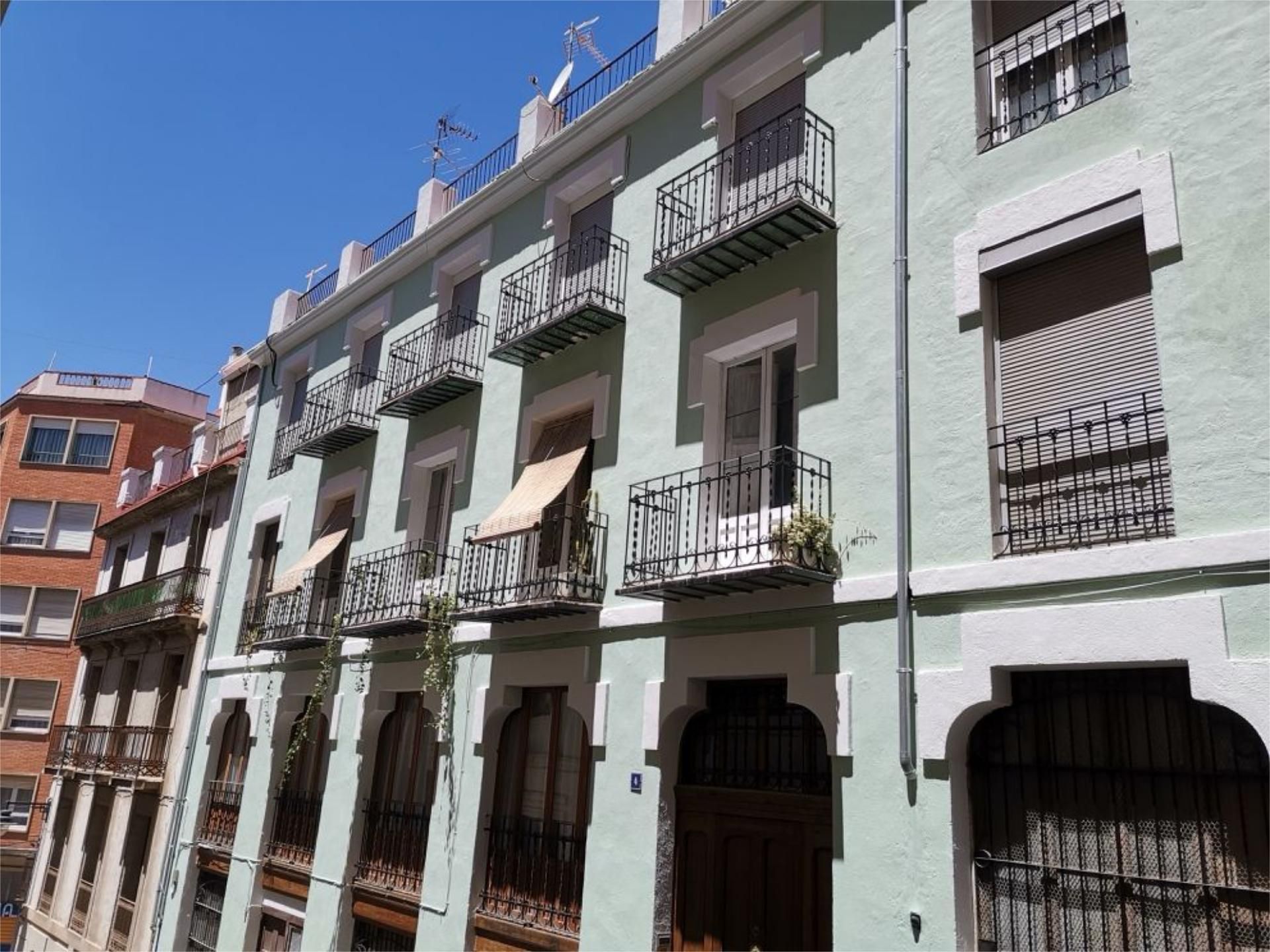 Vista exterior de Pis de lloguer en Alcoy / Alcoi amb Traster, Moblat i Balcó