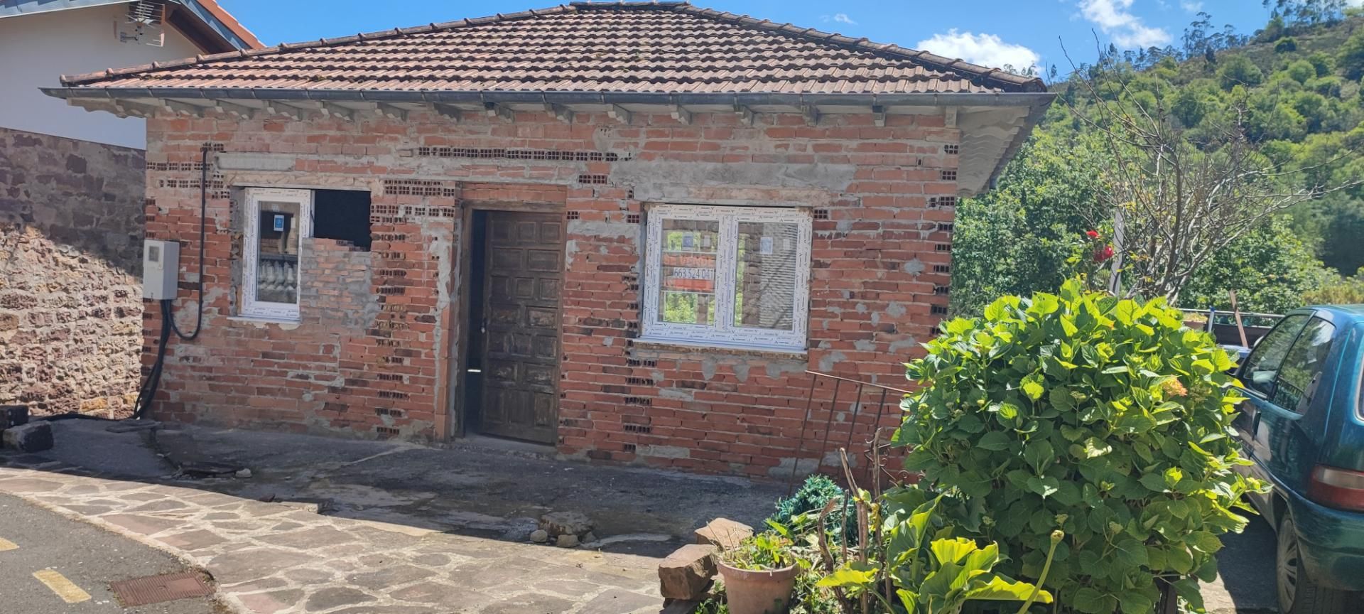 Exterior view of Single-family semi-detached for sale in Cartes  with Terrace