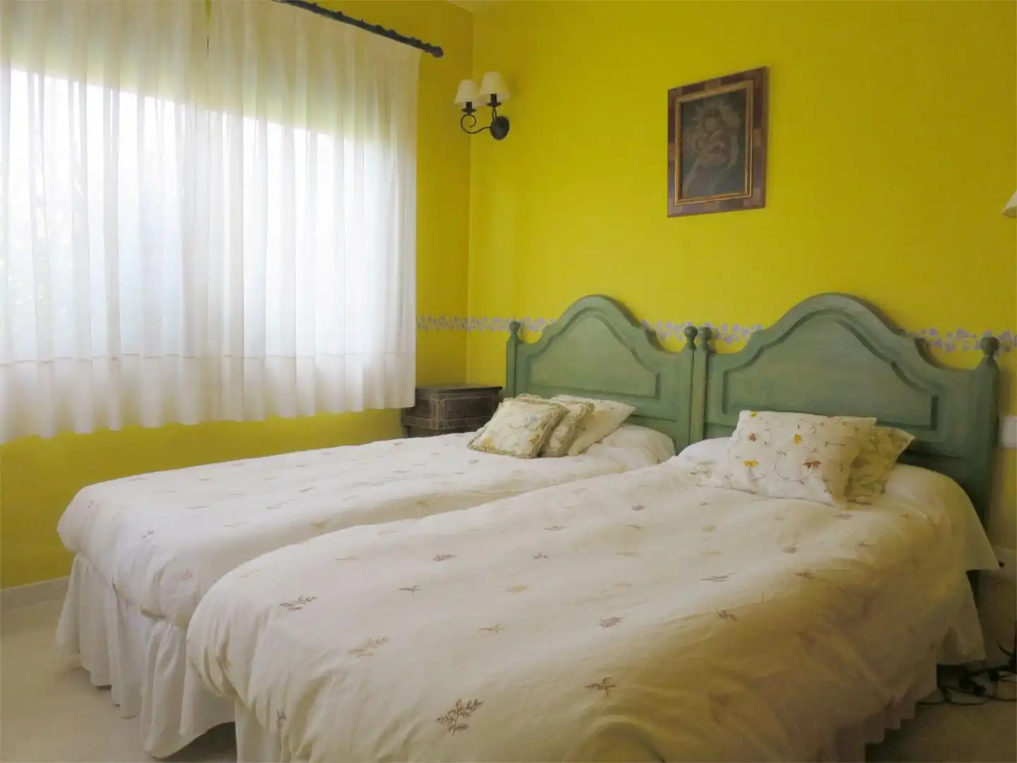 Bedroom of Flat for rent in Marbella  with Air Conditioner, Heating and Private garden