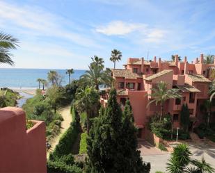 Exterior view of Flat to rent in Marbella  with Air Conditioner, Heating and Private garden