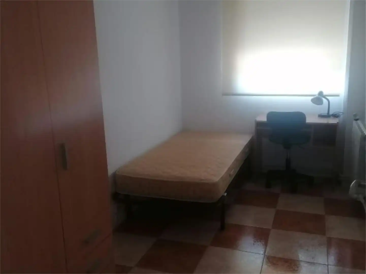 Bedroom of Flat for rent in Badajoz  with Air Conditioner, Heating and Furnished