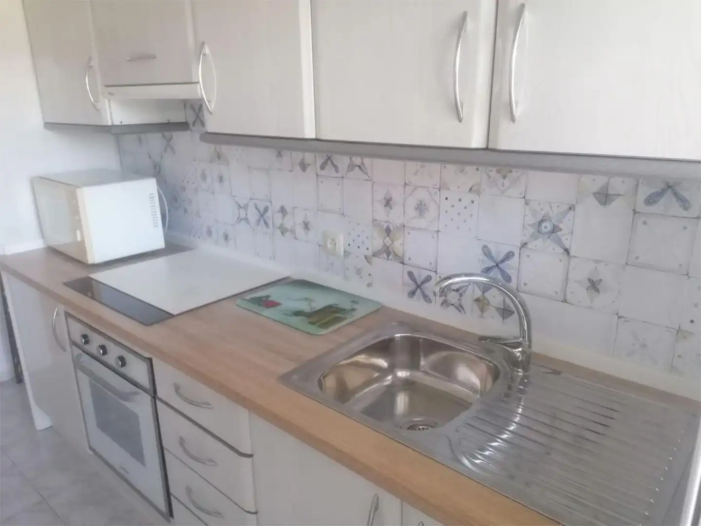Kitchen of Flat for rent in Badajoz  with Air Conditioner, Heating and Furnished