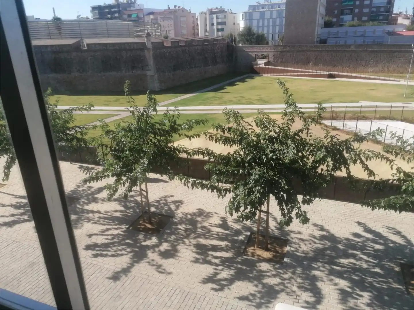 Terrace of Flat for rent in Badajoz  with Air Conditioner, Heating and Furnished
